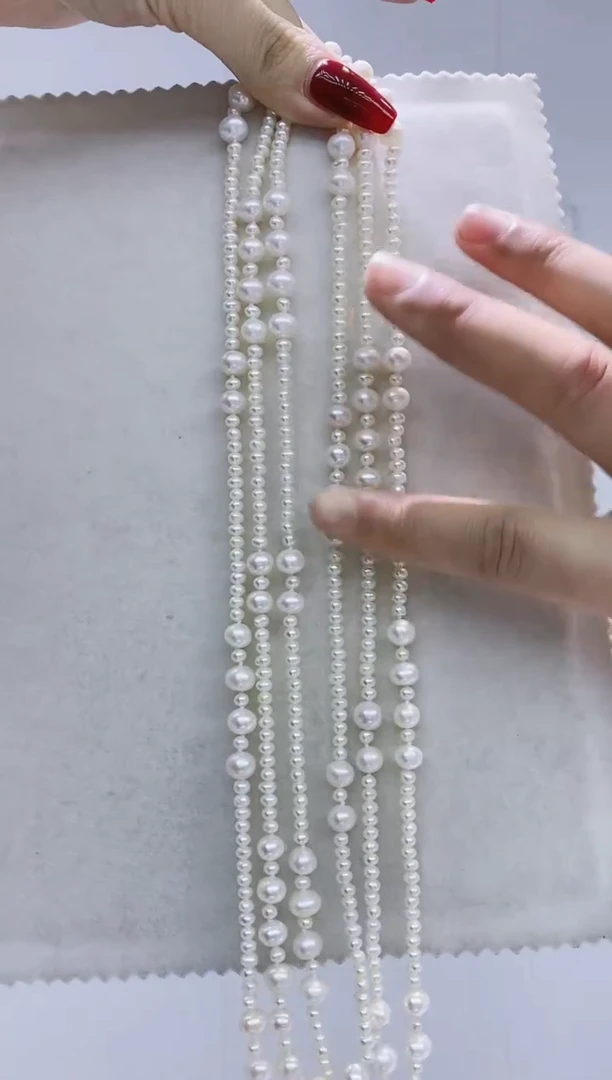 【闪购商品】淡水珍珠毛衣链未镶嵌YMXL0008