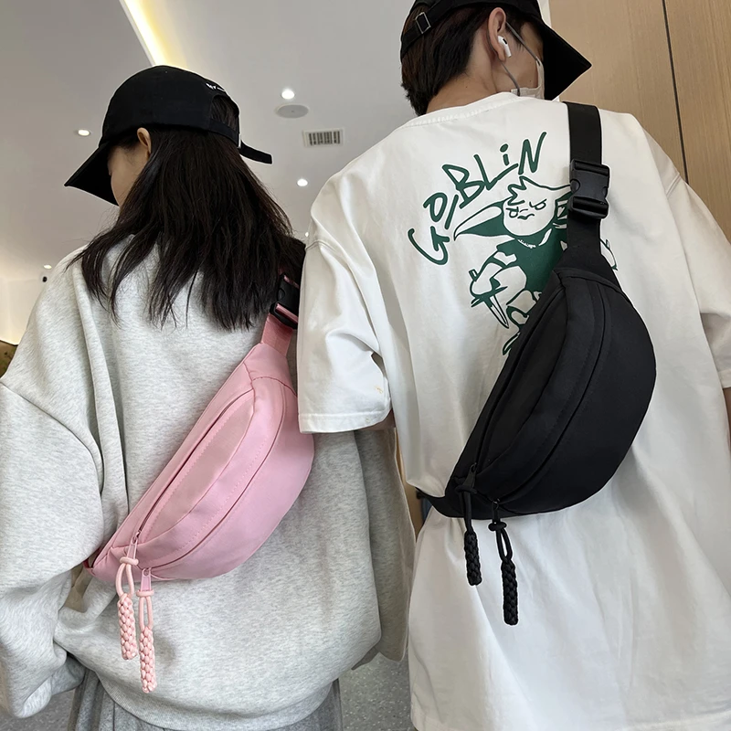 胸包斜挎包2023新款ins网供女士包包时尚百搭腰包男生潮流运动包