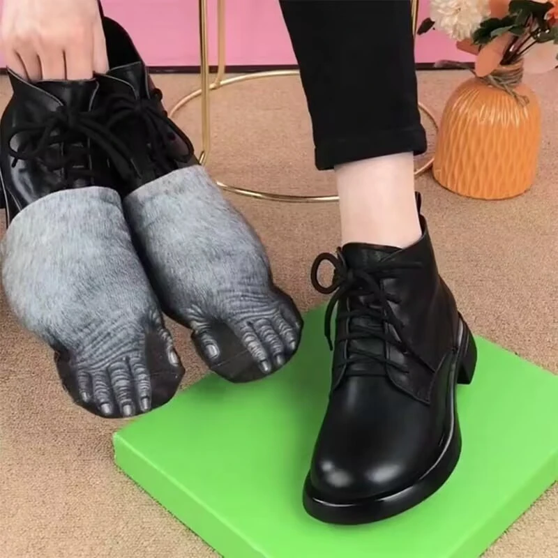 真皮2024秋冬新款加绒保暖平底时尚马丁靴女百搭女短靴圆头系带