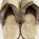 冬季保暖防滑居家男女同款羊皮毛一体拖鞋