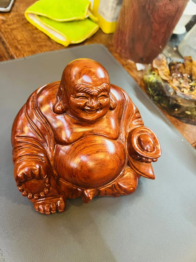 笑佛弥勒佛原木有大有小