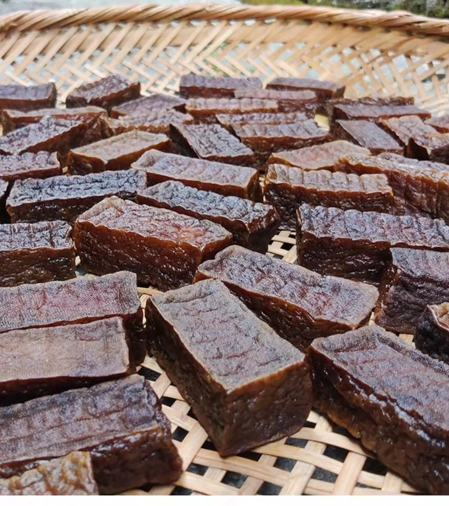 湖南特产腊豆腐柴火烟熏湘西风味开袋即食咸味豆干真空打包发货