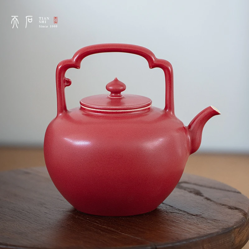 问鼎天石汤沸胭脂红吴经提梁壶