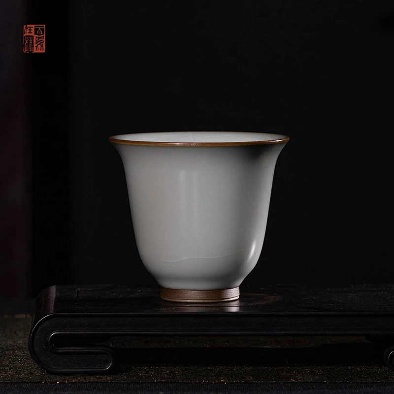 问鼎绪文汝窑忘尘杯