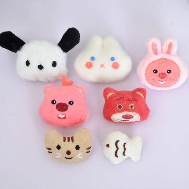 情人棉山羊绒围巾棒针粗毛线用装饰皮标定制玩偶帽子手工DIY制品