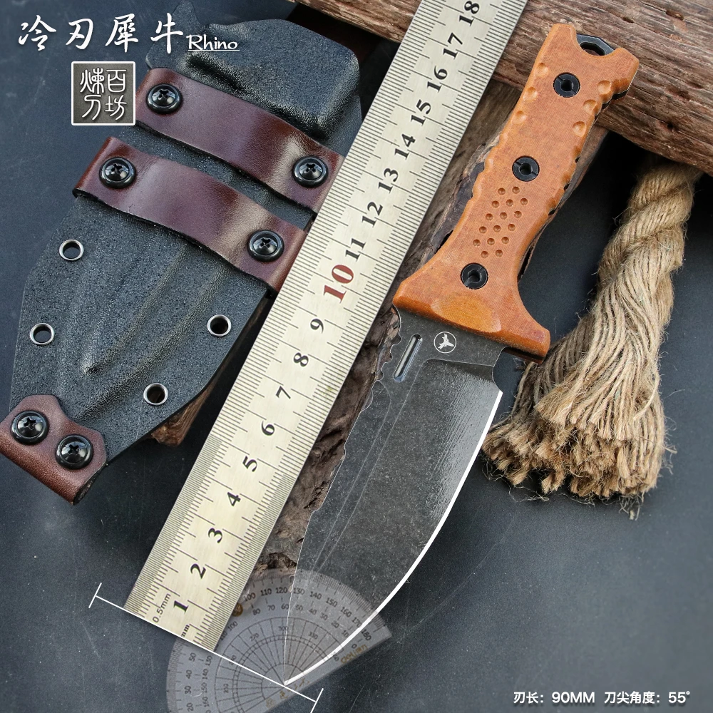 【犀牛】高硬度户外工具 水果刀