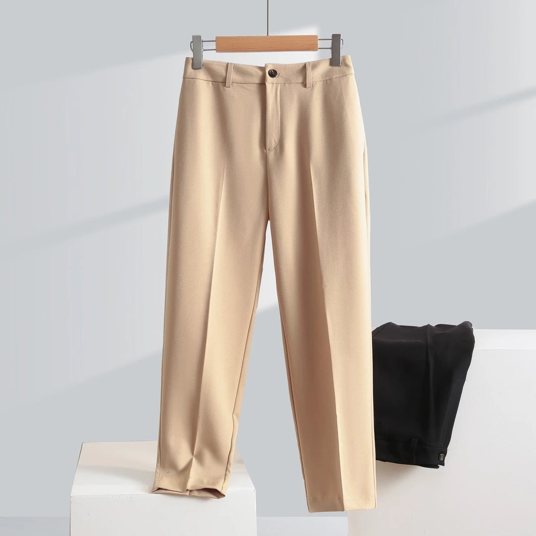 803女士西装裤九分小脚裤子（五种成分TR氨纶绵羊毛莱赛尔纤维）BY1