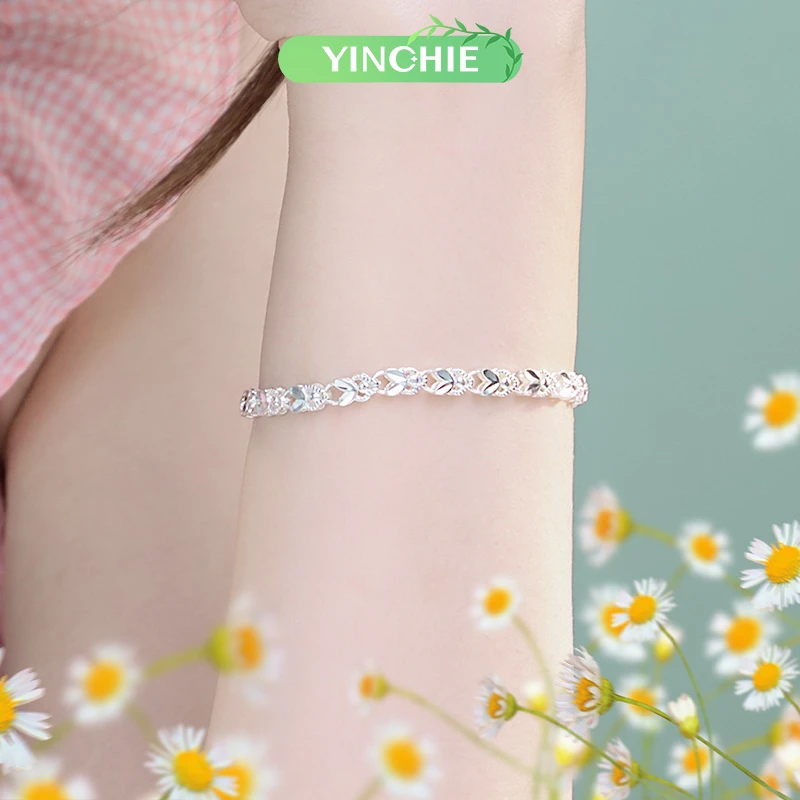 2025年新款999银女款手链小众时尚百搭足银饰品