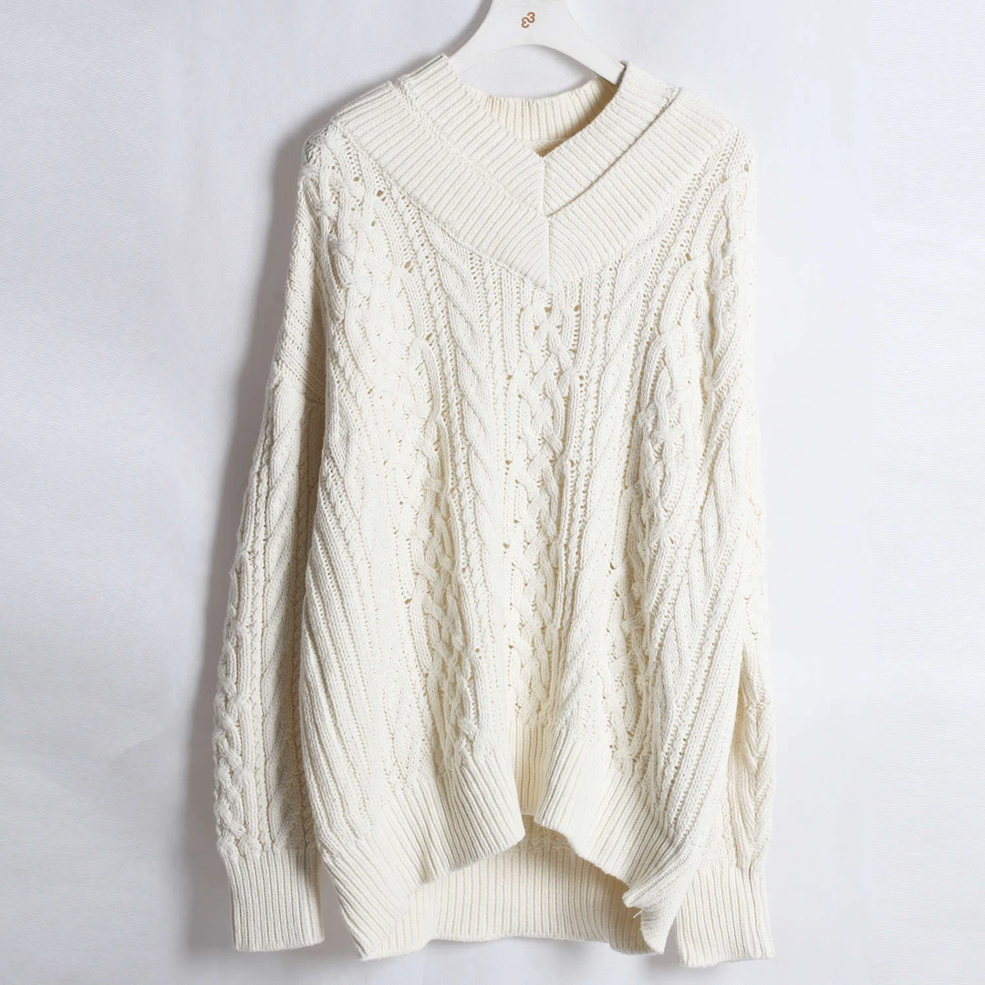 【直播专享】33潮牌长袖毛衫潮流百搭宽松男式针织衫