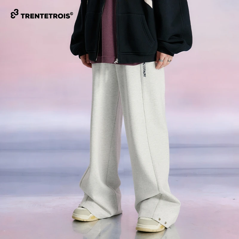 33潮牌休闲裤百搭高街宽松潮流秋冬垂感休闲裤