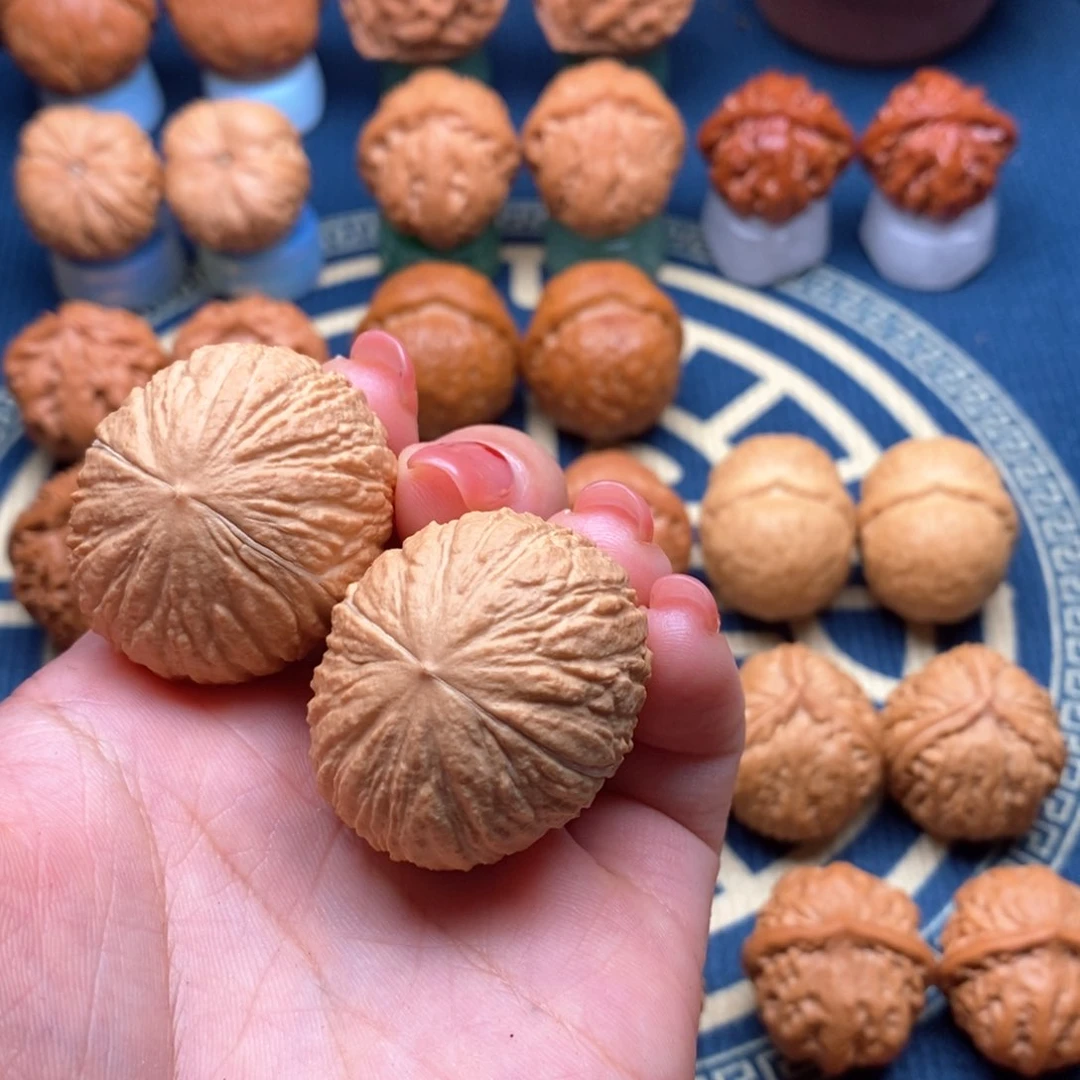 桃核把件翱*精品小手捻