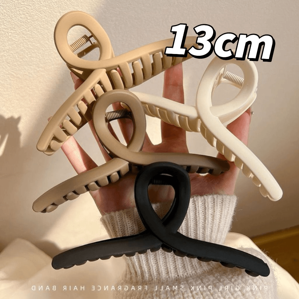 鲨鱼两用简约夹发夹女后脑勺抓夹2023新款大号发量多头饰夹子感