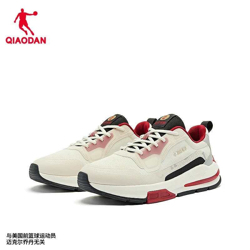 纵横V中国乔丹运动休闲鞋2024春季新款男女网面透气耐磨增高鞋