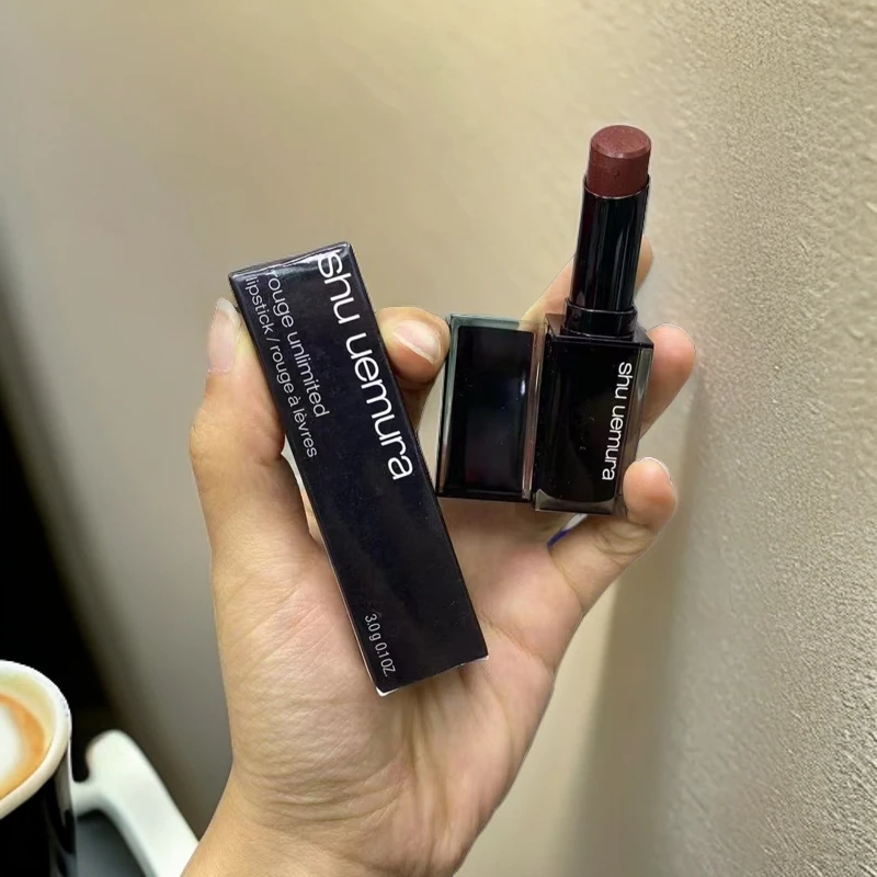 shu uemura/植村秀限漆光唇膏HLS RD 184 3g SG 膏体微瑕介意勿拍