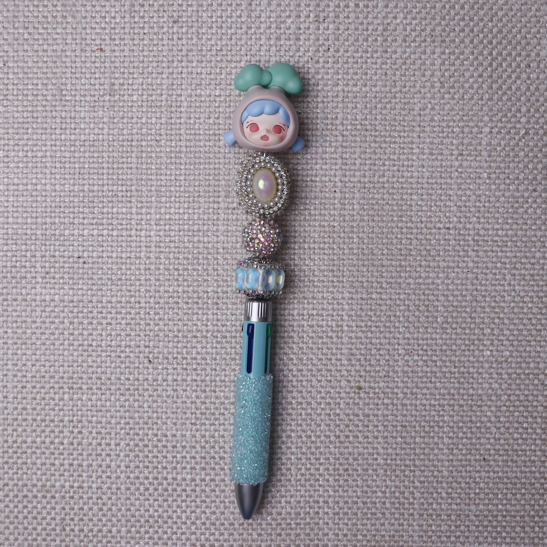 手绘珠串珠饰品笔萌粒笔