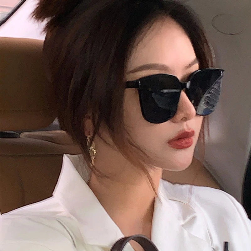 墨镜新款ins显脸小太阳眼镜时尚复古韩版大脸显瘦墨镜女潮高级感