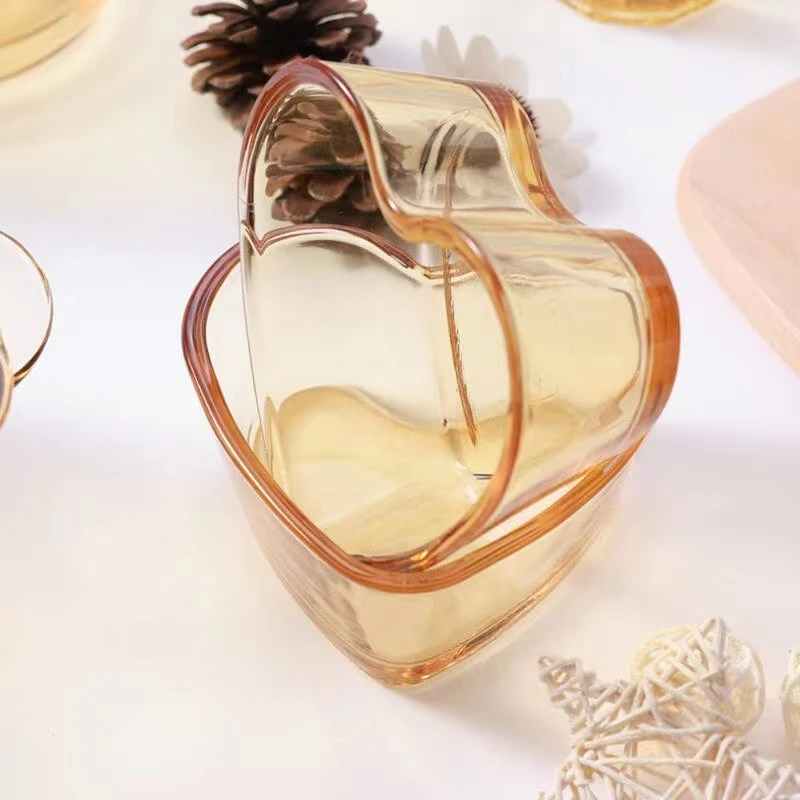 耐热玻璃水果碗 爱心小碗 {到手四个}
