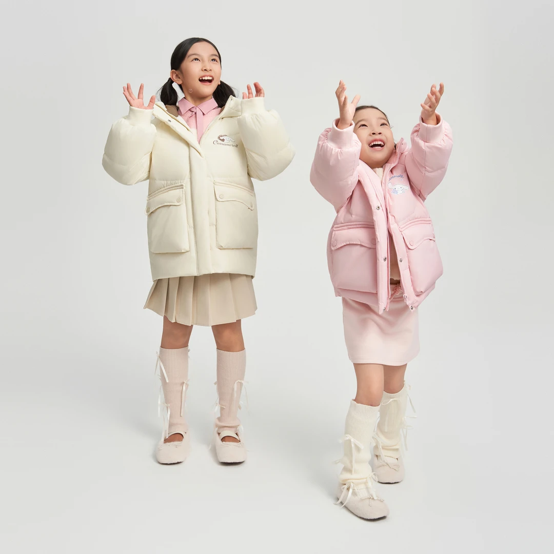 波司登中国好羽绒儿童羽绒服中长款加厚中大童保暖冬季时尚洋气