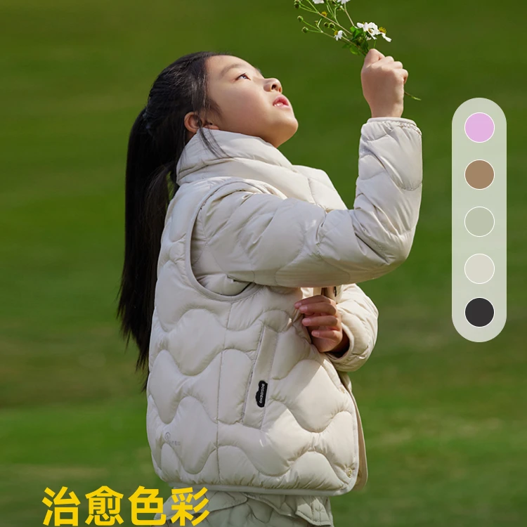 波司登秋季新款单件男女短款户外儿童保暖轻薄羽绒服T40135030