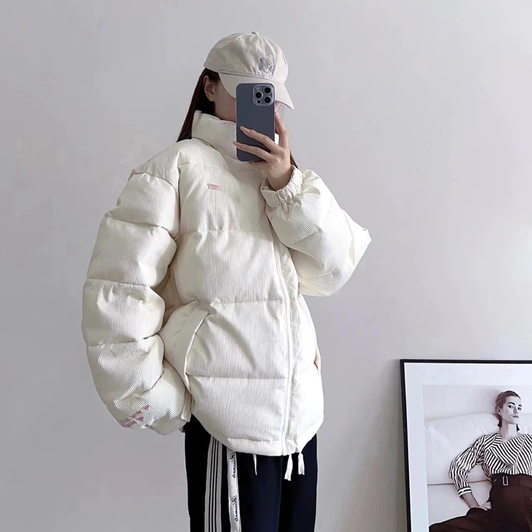 立领棉服百搭神器
