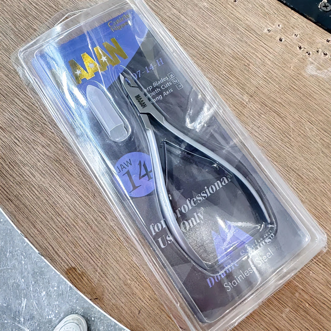 【14刀口】新手！sunshine副牌MAAN蓝盒子死皮剪M07-14-H-美博会白色