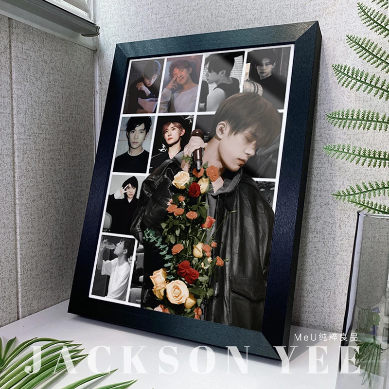 易烊千玺十周年周边拼图相框桌面摆台tfboys照片海报送女生礼物