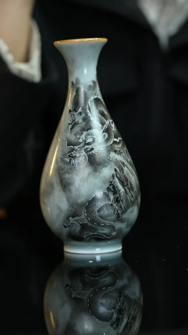 【闪购商品】墨龙醒酒器景德镇上庄陶瓷