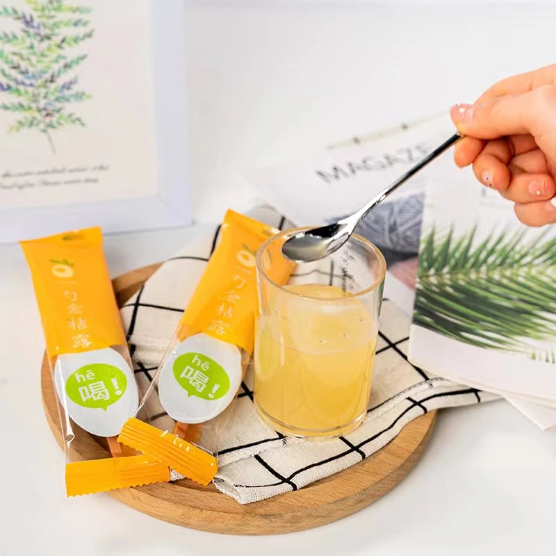 一勺金桔露融安金桔冲泡果饮冷热饮无添加饮料独立包装4支装