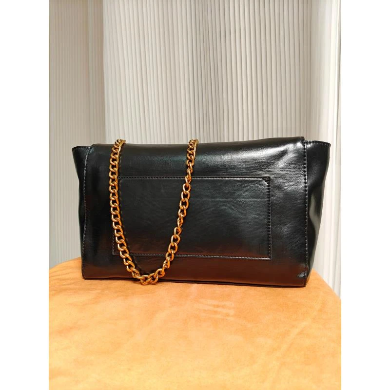 HIRMRIS手工真皮包YZ129  面阳黑