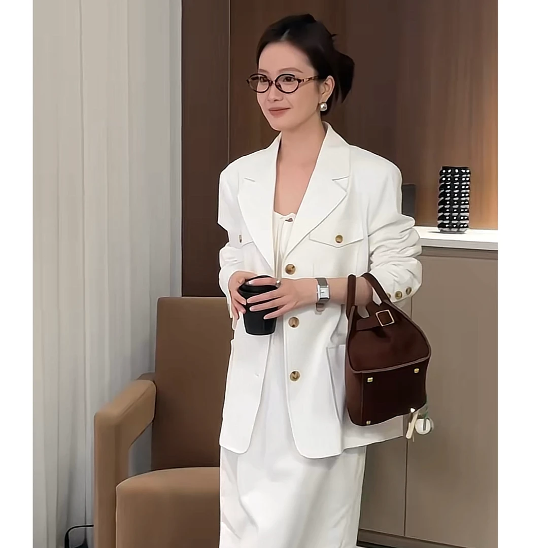 迪迪推荐【洒脱女主】秋季新品气质遮肉百搭西装