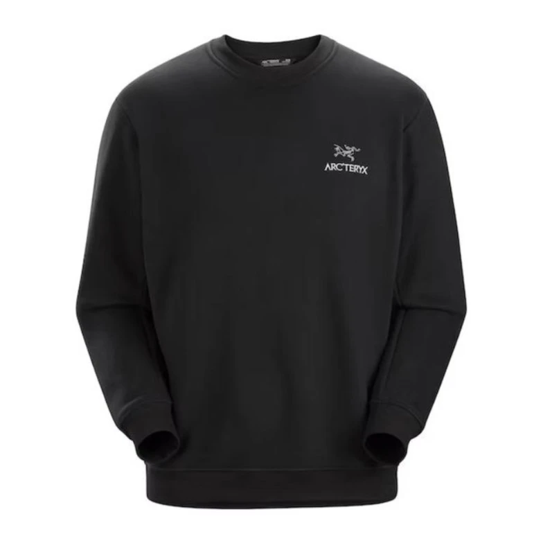 ARC'TERYX/始祖鸟Emblem Fleece Crew抓绒衫休闲圆领保暖加绒卫衣