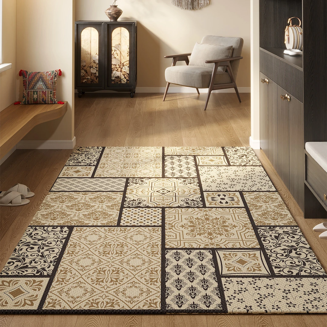 地垫入户门垫防滑除尘门毯大门口可定制玄关地毯耐脏除尘进门脚垫