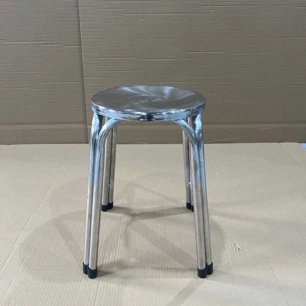 顺丰包邮不锈钢圆凳 两种高度可选