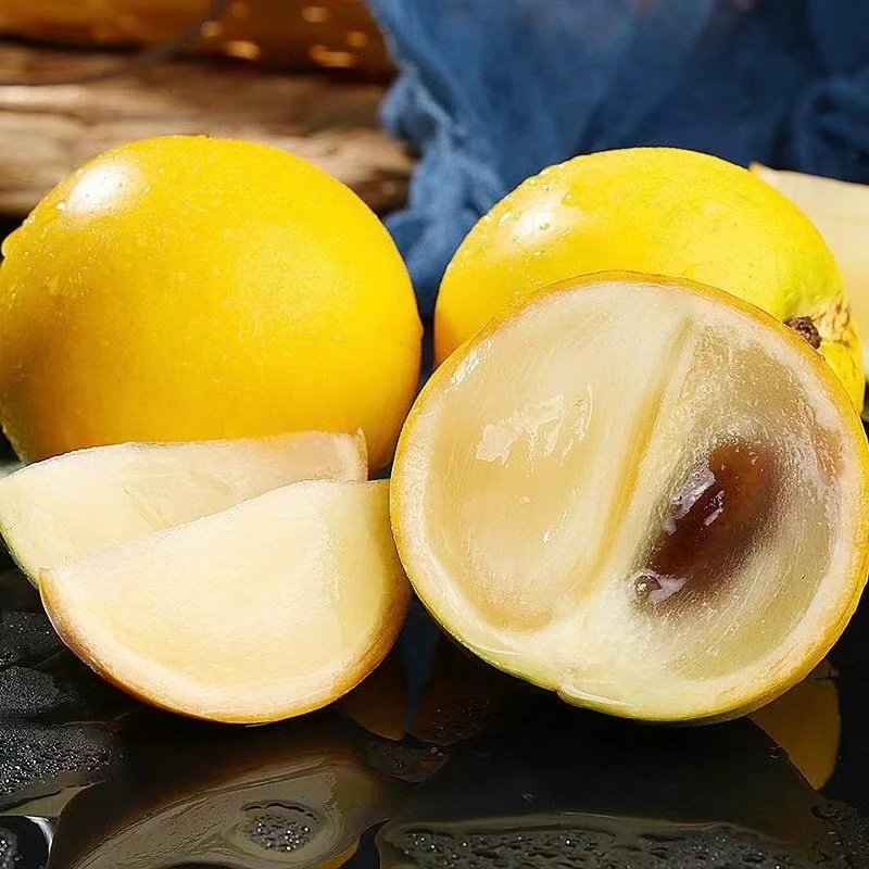 黄晶果 二代黄宝石 黄肉 奶香高端罕见稀有水果