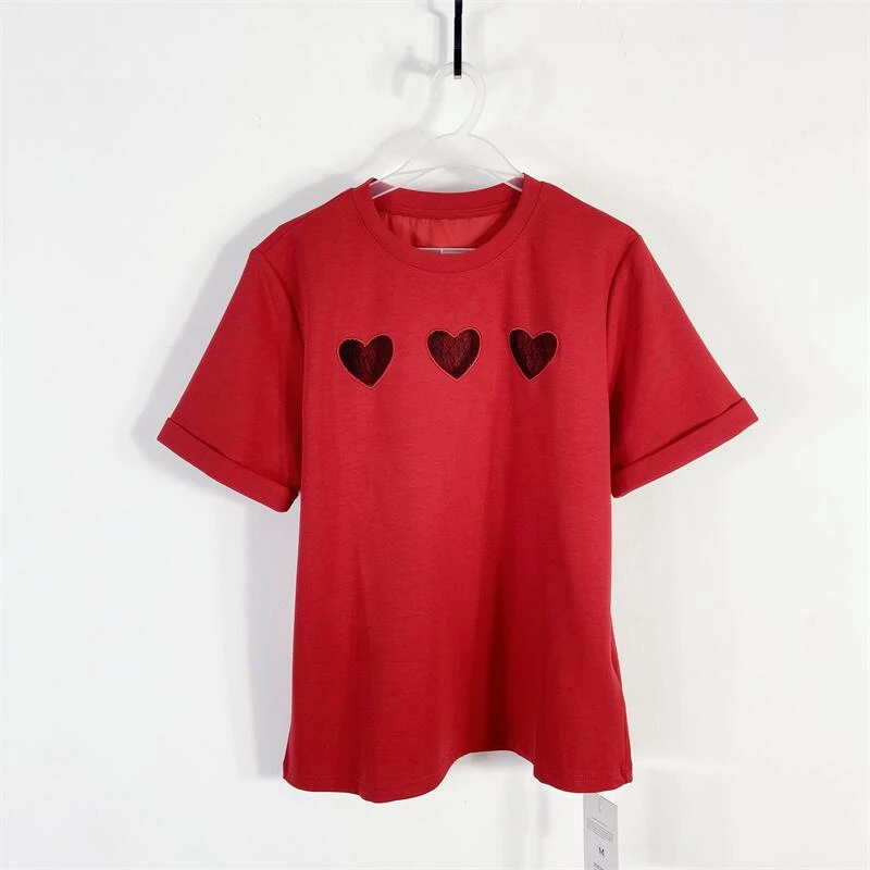 【77衣橱】KYX8984精品女装上衣短袖T恤气质轻奢