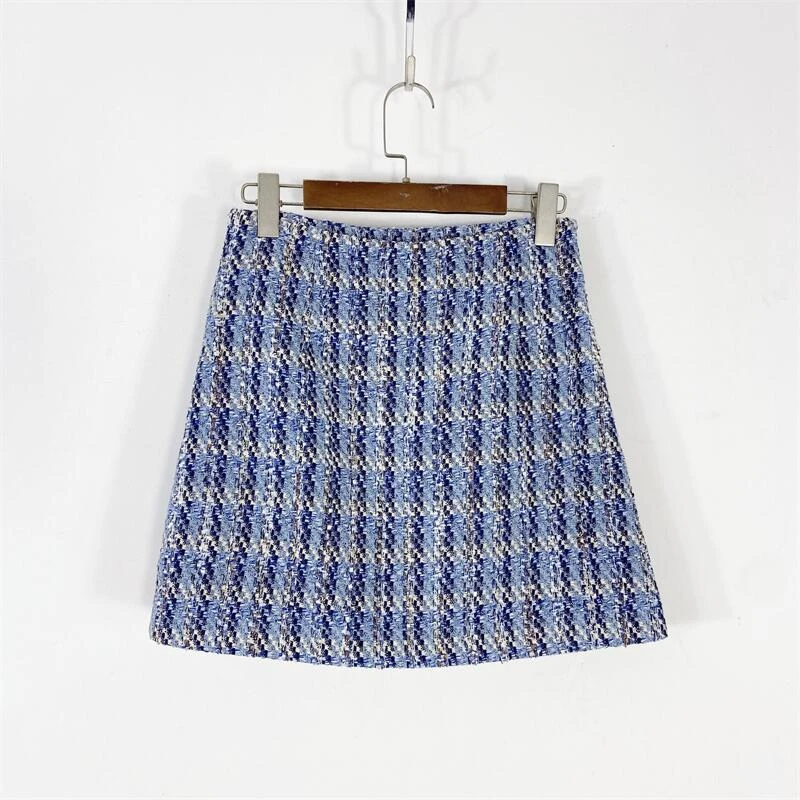 【77衣橱】KY4001精品女装秋冬短款半身裙【红人上新】