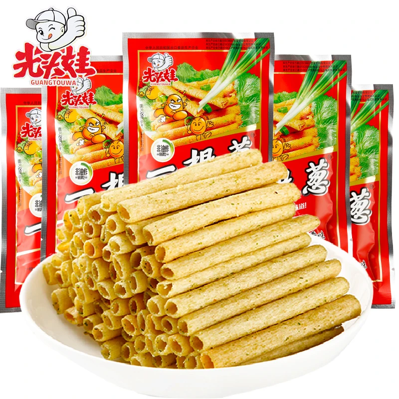 一根葱8090后怀旧葱香味膨化薯条童年休闲零13克小吃网红爆款推荐