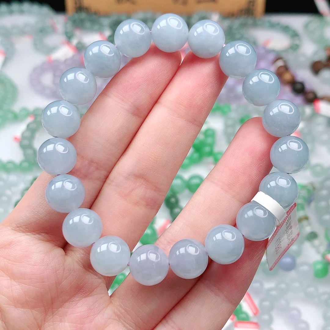 翡翠手链未镶嵌翡翠10mm