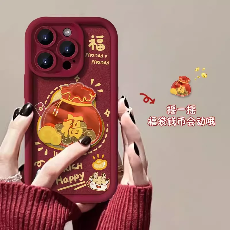 oppoa1pro手机壳a2钱币福袋新年款a7A9x网红超火a11小众创意a35潮