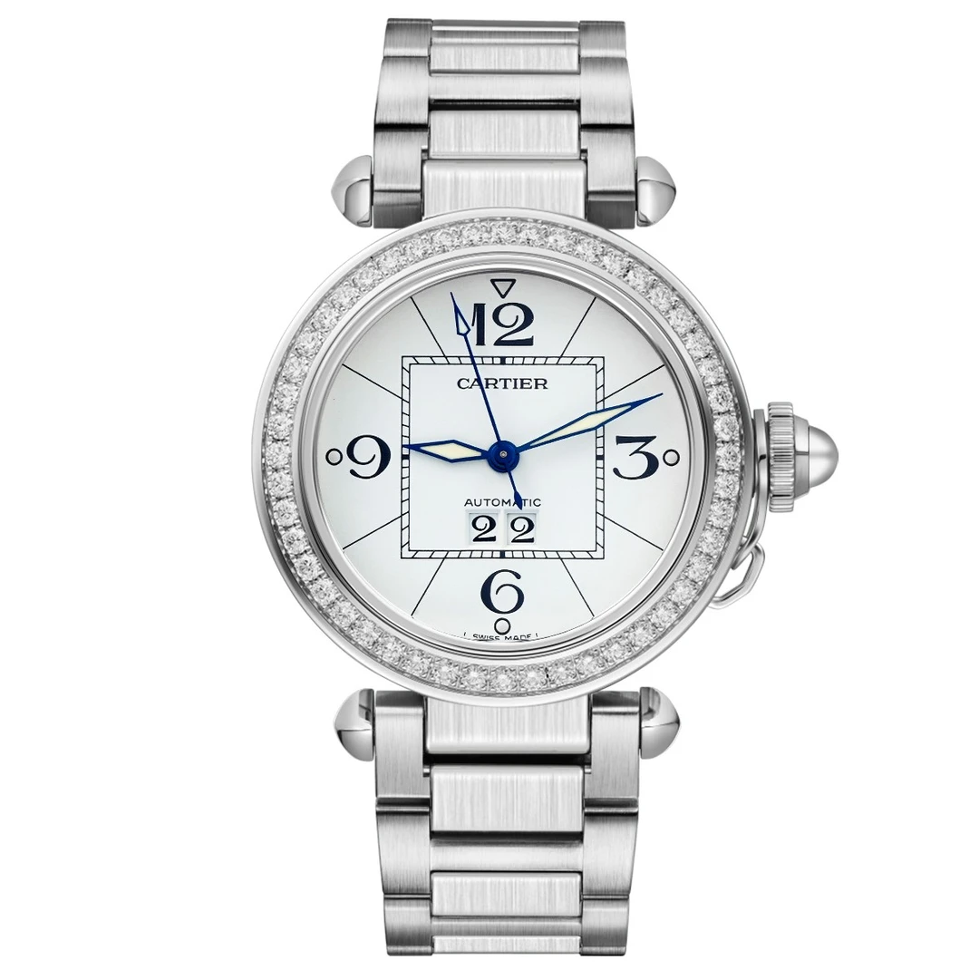 99新 Cartier/卡地亚 帕莎系列W31055M7腕表/后钻/WHP022282