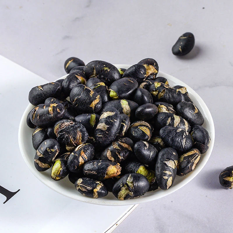 黑豆即食熟盐炒原味香酥脆豆子孕妇干炒下酒零食小吃休闲食品炒D
