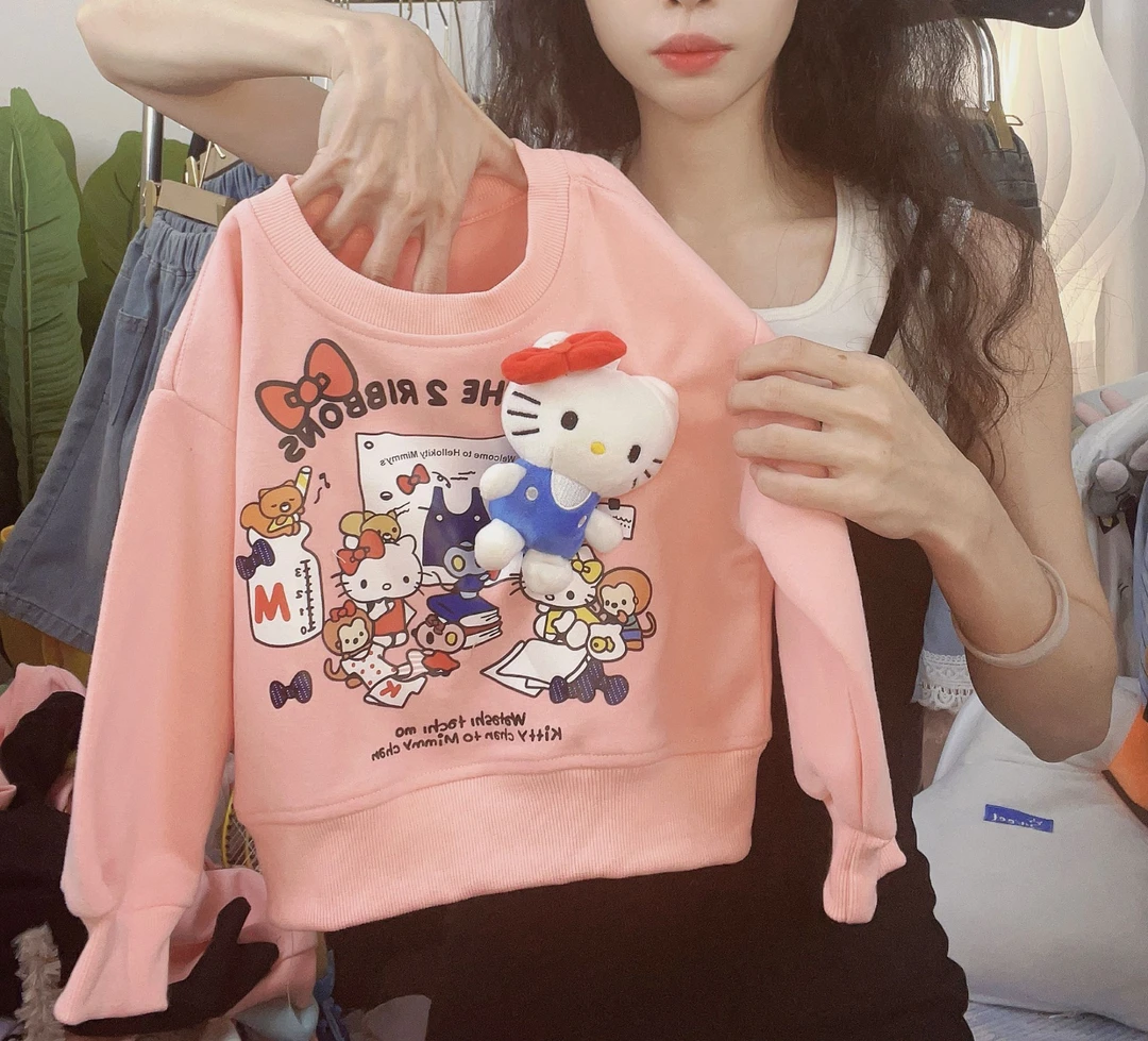 立体玩偶儿童卫衣春秋季2024新款韩版洋气秋装儿童韩版百搭上衣