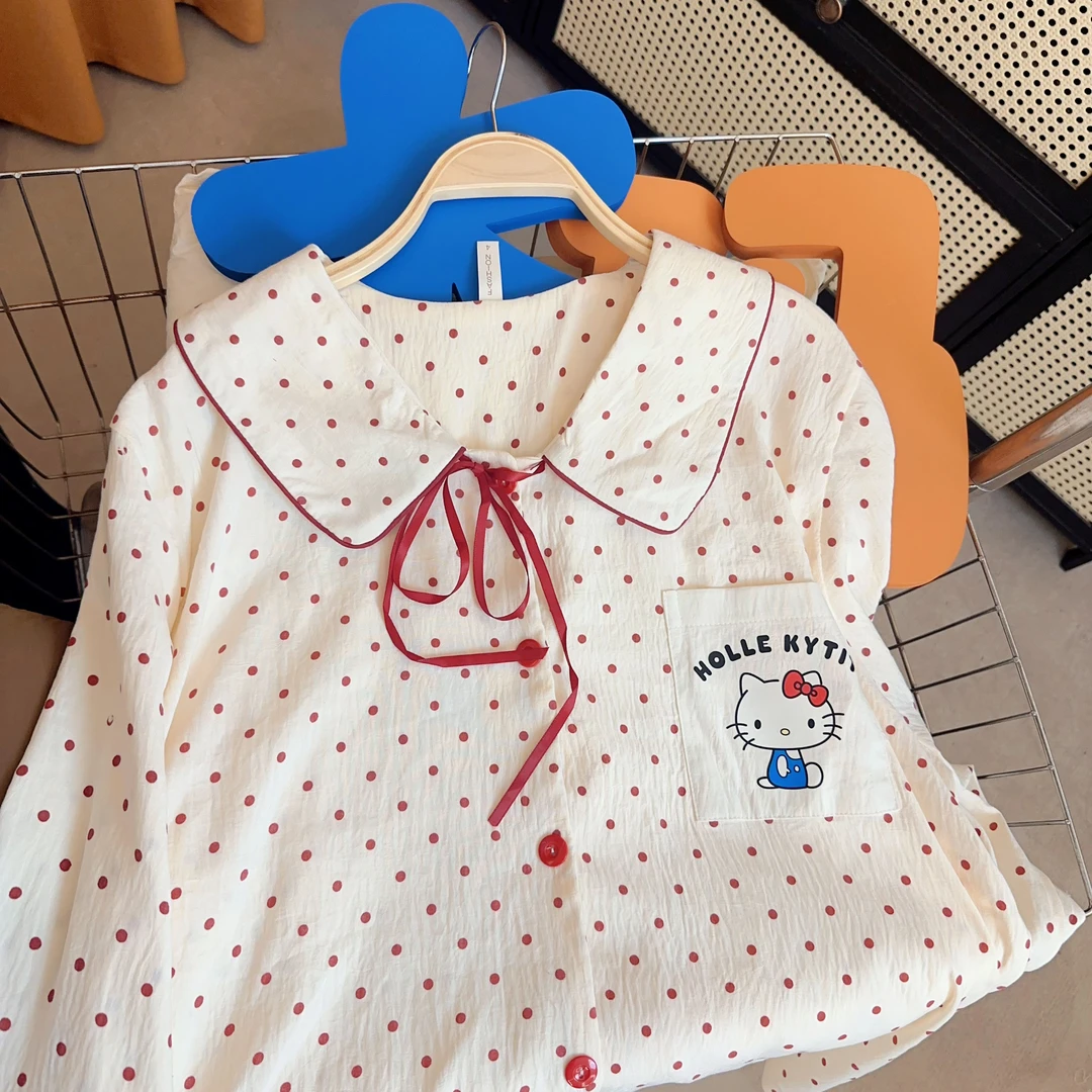 好多款｜230斤胖mm薄款长袖大码睡衣甜美可爱宽松新款家居服