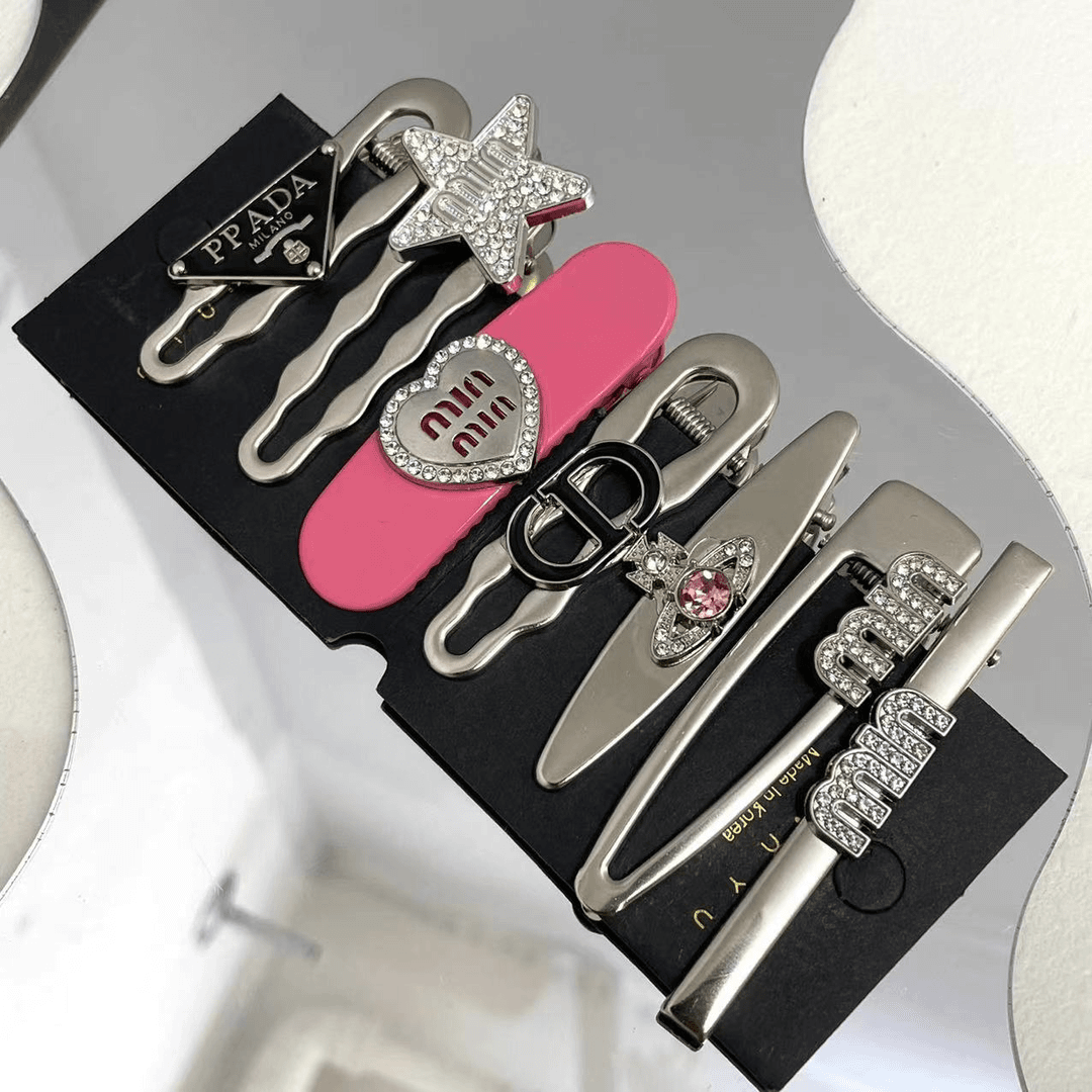 【七件套】冷淡风发夹套装小众甜美ins辣妹发夹头饰