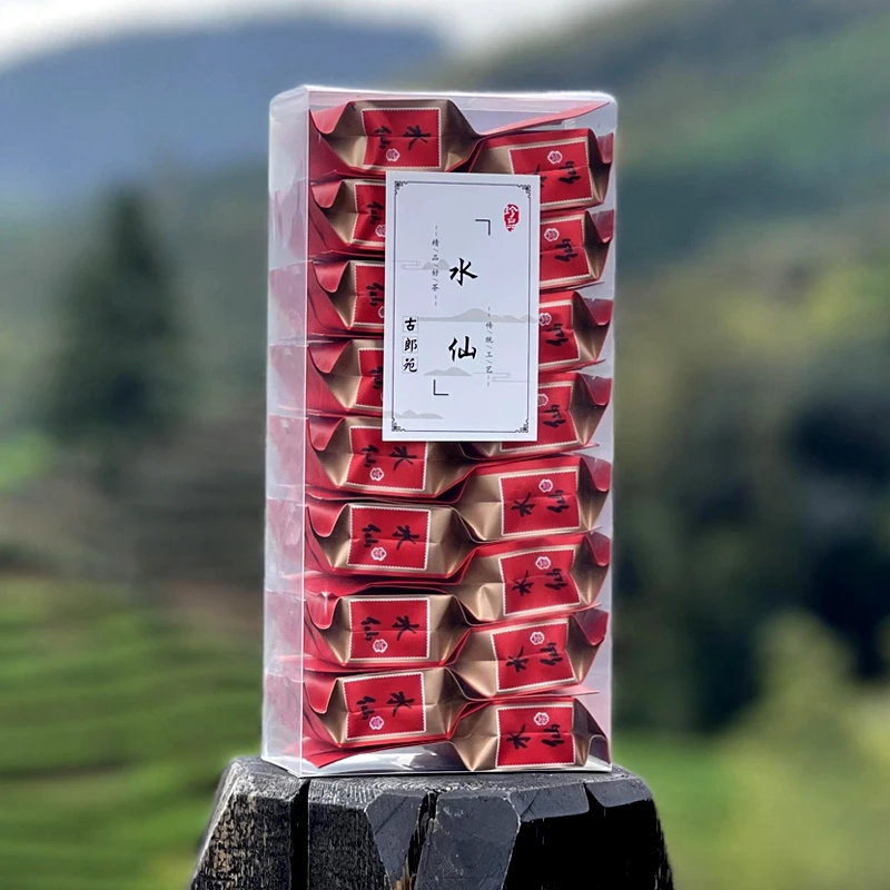 正岩老枞水仙兰花香乌龙茶武夷山浓香味岩茶礼盒装茶叶128g春季