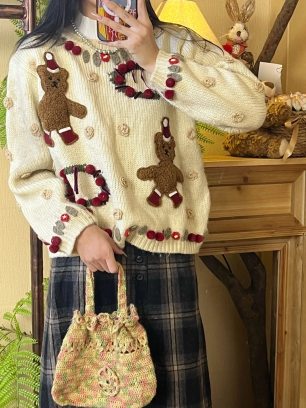 芯芯复古屋Vintage复古港风毛衣开衫马甲（直播链接）