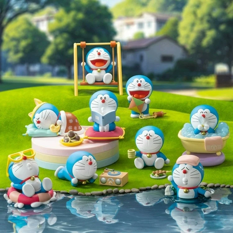 【闪电潮玩】哆啦A梦Take a Break盲盒潮玩手办周边礼物公仔摆件