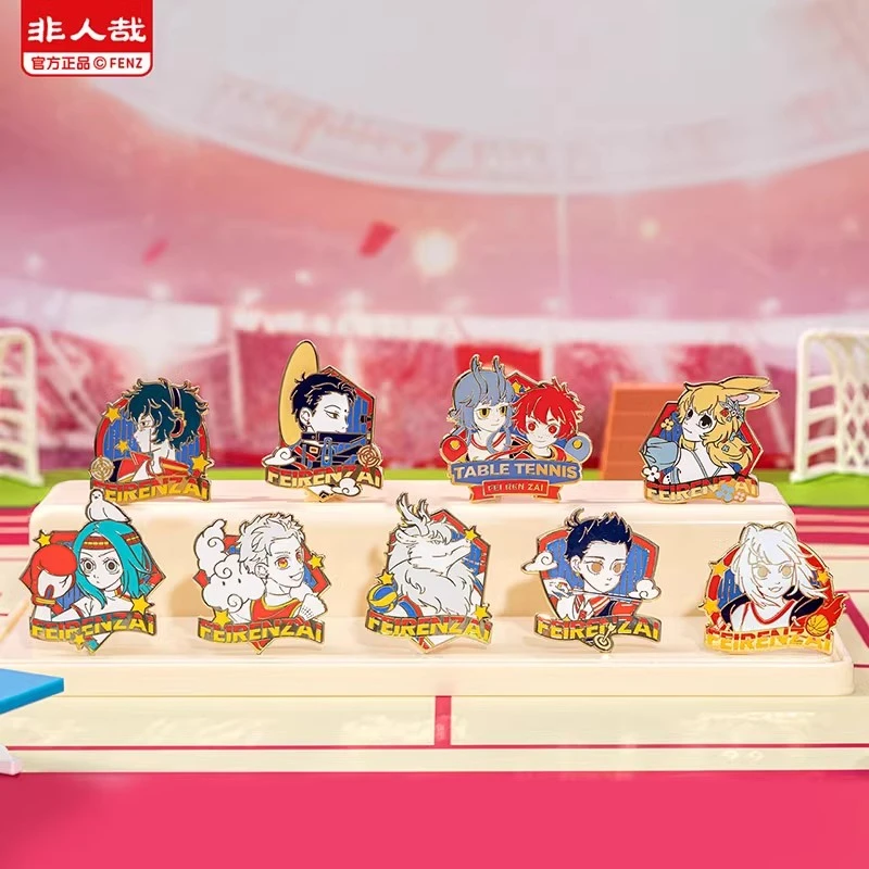 非人哉《同心筑梦》系列-金属徽章盲盒