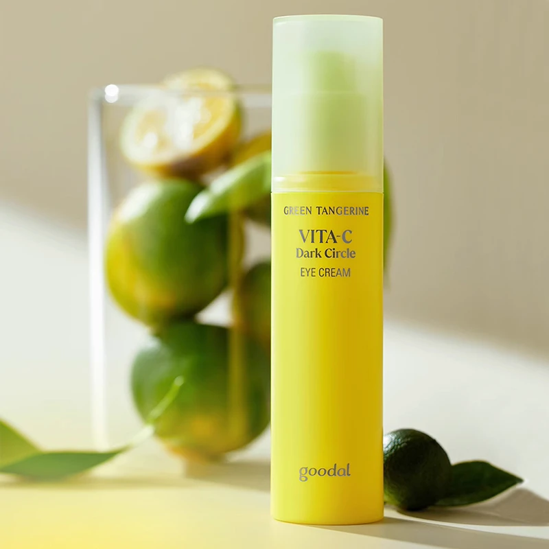 goodal果达儿青橘眼霜维他命VC紧致提亮淡化细纹黑眼圈眼部精华