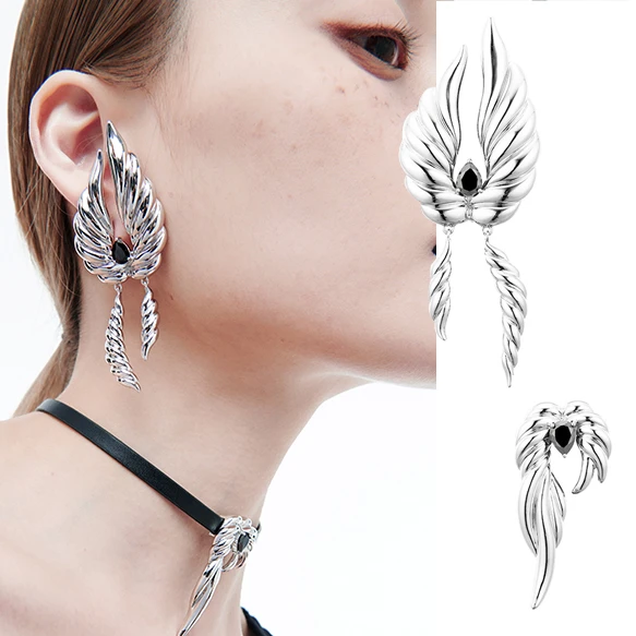 铜合金合成锆石耳饰 INSANE云山魔法系列轻奢气质高级感小众耳环